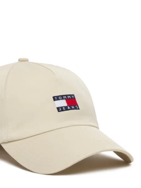 Tommy Jeans kapa s šiltom bež
