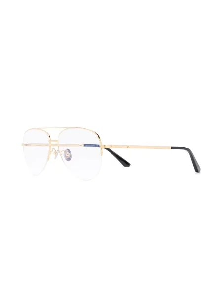 Saulės akiniai Cartier Eyewear auksinė
