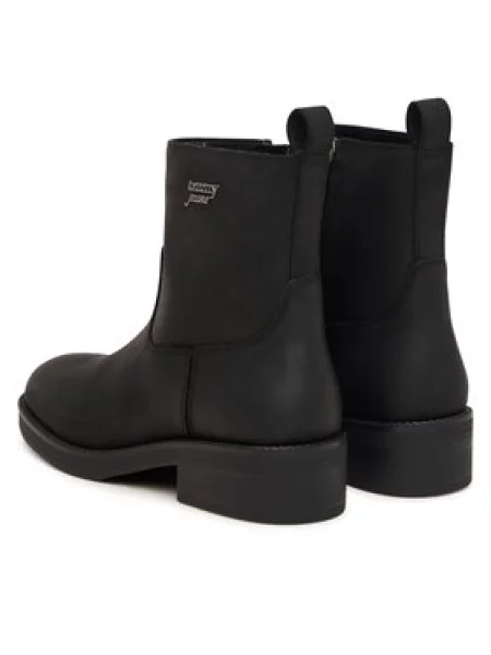 Tommy Jeans Bokacsizma Tjw Soft Sole Chelsea Boots Lth fekete