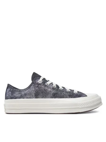 Converse Plátěnky Chuck 70 Suede Shimmer šedá