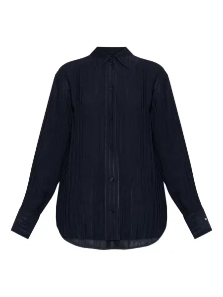 Cămașă Victoria Beckham albastru