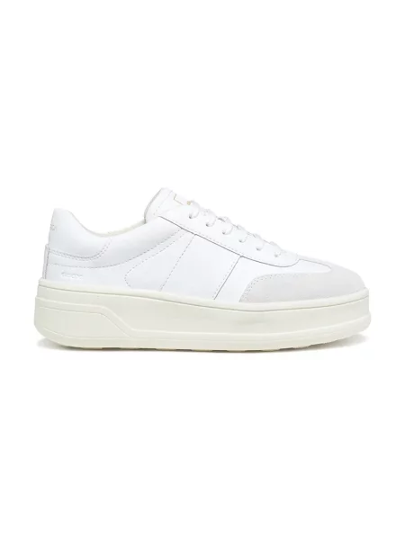 Geox sneakers din piele D SPHERICA alb