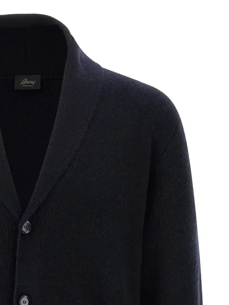 Gulerat cardigan Brioni albastru