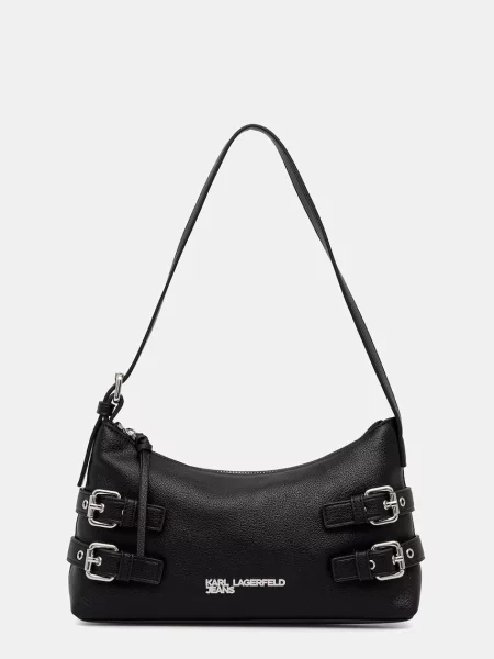 Geantă Karl Lagerfeld Jeans negru