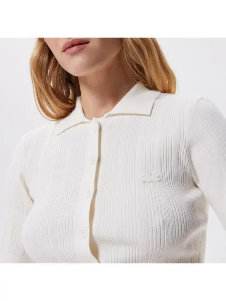 Lacoste Sukienki Lacoste biała