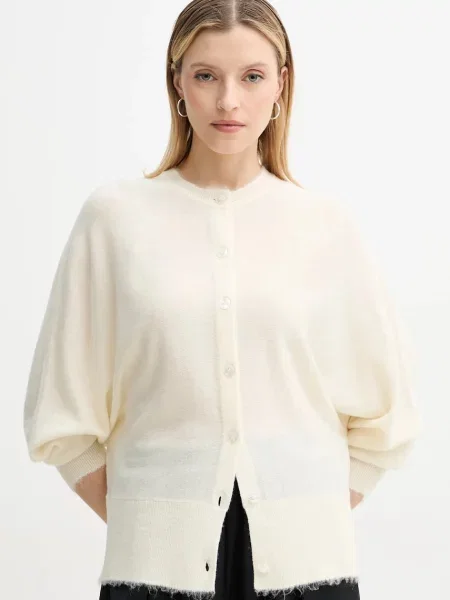 By Malene Birger cardigan din lână SAO femei light bej