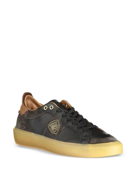 Sneakerși Blauer cu autograf negru
