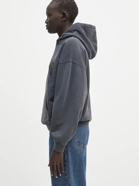 Hoodie Anine Bing με κουκούλα με σχέδιο γκρι