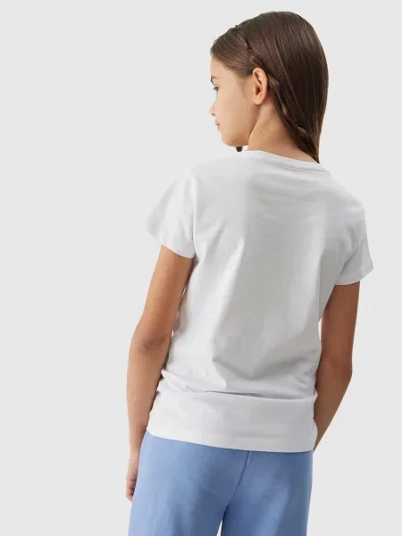 Tricou copii 4f alb