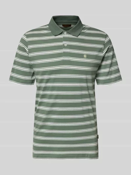 Koszulka polo w kroju regular fit z haftowanym logo model Adam' Jack & Jones Premium