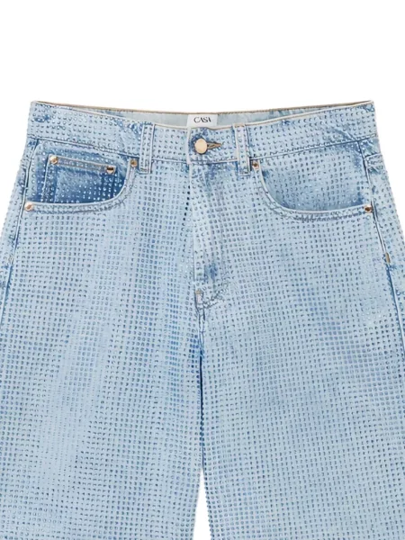 Pantaloni scurți din denim Casablanca albastru