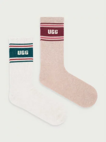 UGG čarape za žene s pamukom JEDLYN bež