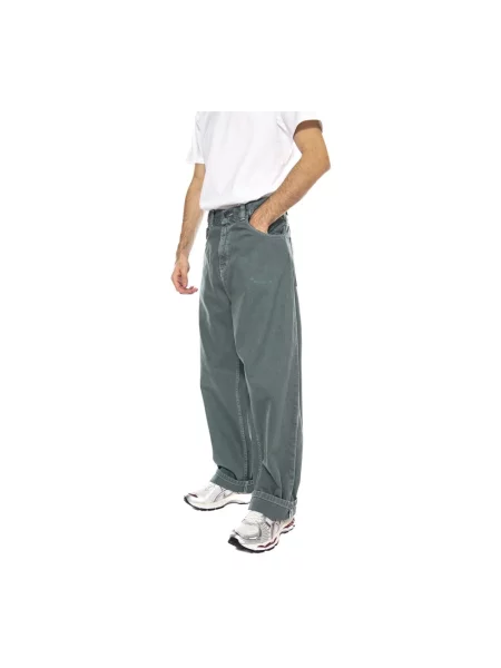 Carhartt WIP jeansy Brandon Pant niebieskie