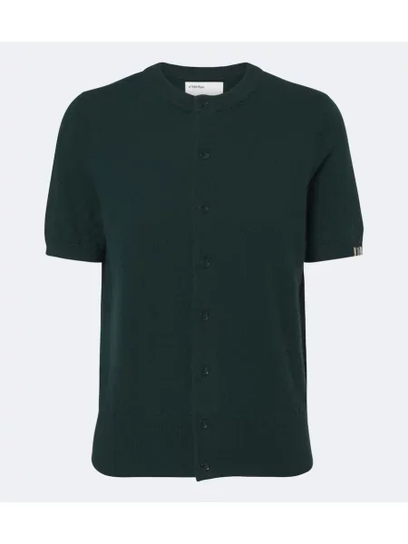 Cardigan Extreme Cashmere din cașmir verde