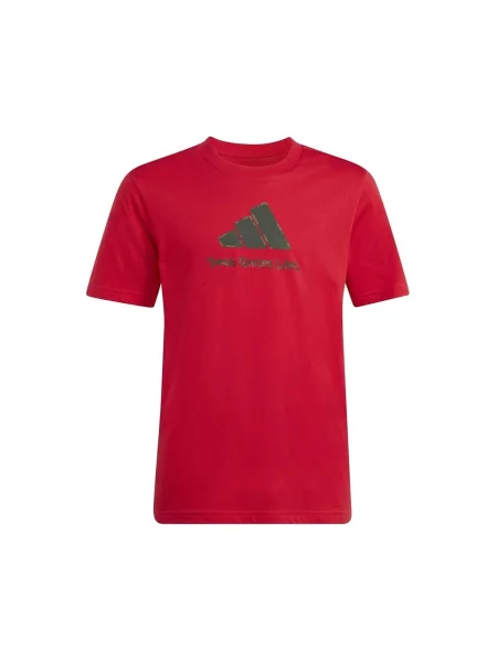 Tričko Adidas červená