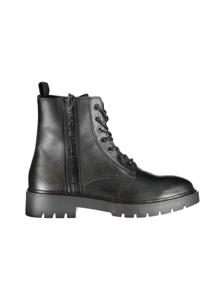 Buty do kostki Calvin Klein eleganckie czarne