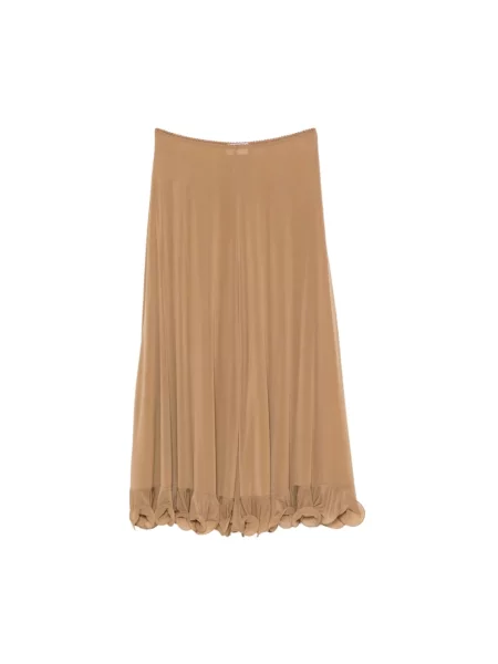 Spódnica midi Moschino brązowa