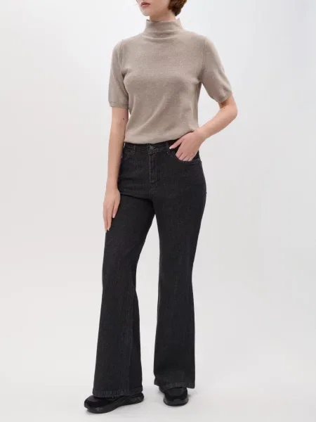Шкарпетки Panicale Cashmere для гольфу бежеві