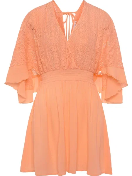 LASCANA Rochie piersică portocaliu