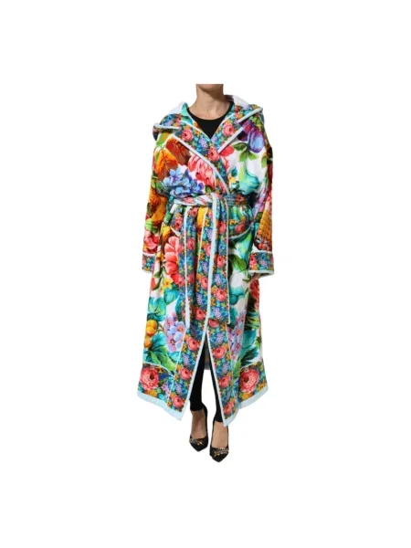 Wielobarwność płaszcz Dolce And Gabbana