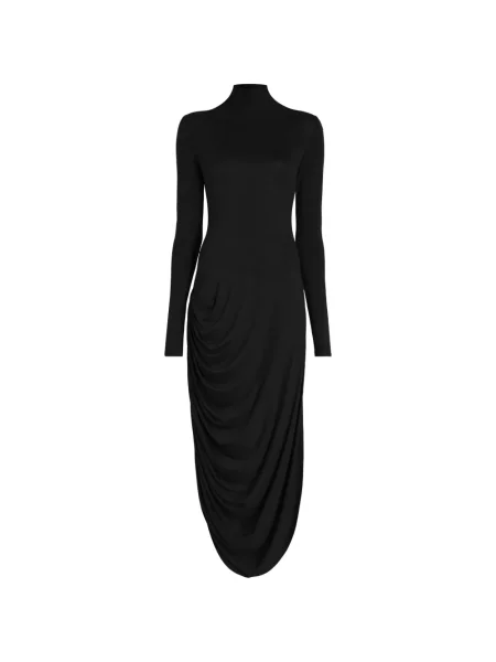 Lung rochie Proenza Schouler White Label drapată alb
