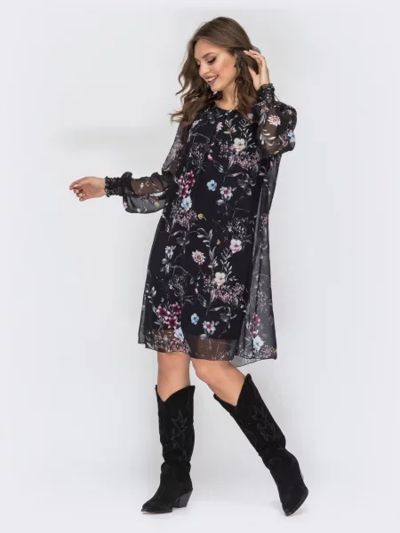 Платье Dressa черное