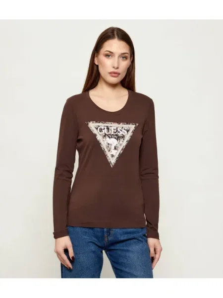 Tricou Guess maro
