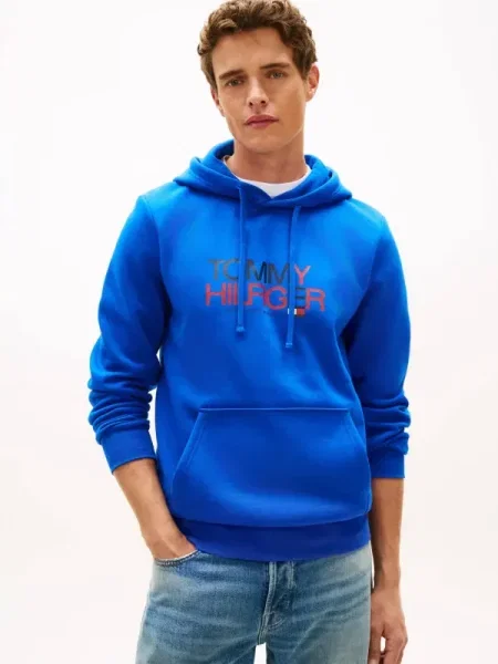 Tommy Hilfiger Hanorac BRAND LOVE albastru