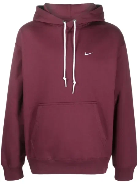 Kapucnis melegítő felső Nike lila