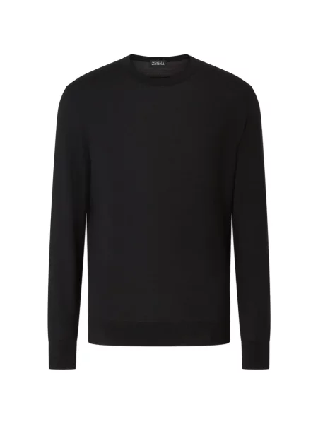 Pulover Zegna de lână negru