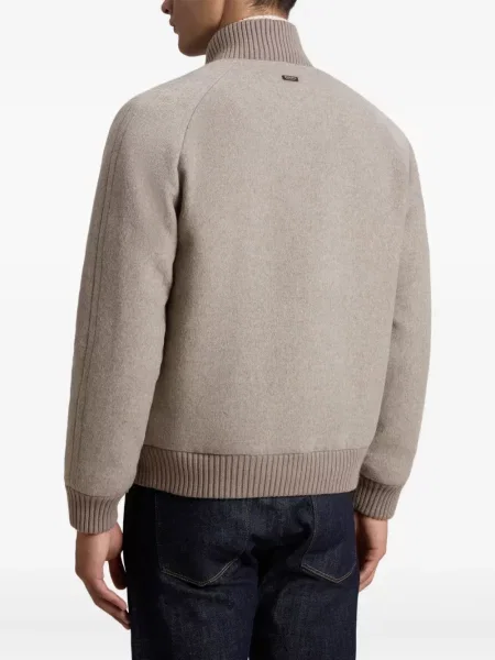 Geacă bomber Woolrich din țesătură twill
