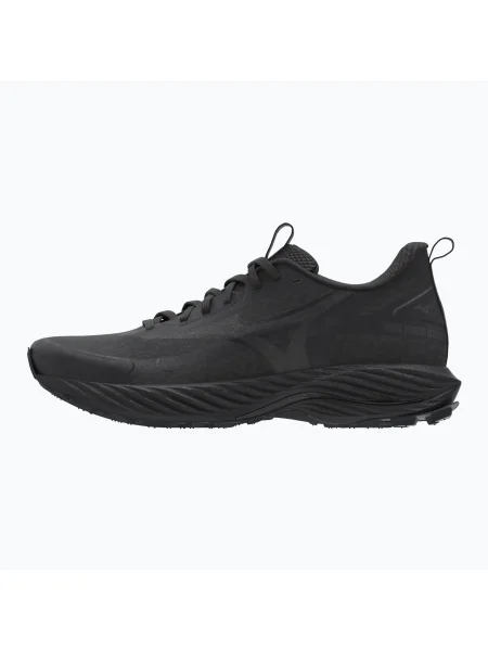Бігові кросівки Mizuno Wave Rider GTX 3 black/black/black sand чорні