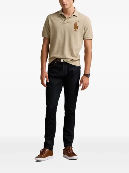 Șapcă Polo Ralph Lauren cu dungi din fleece verde
