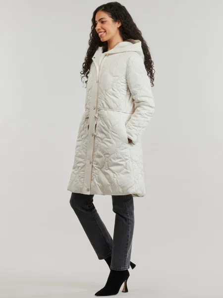 Geacă parka Guess alb