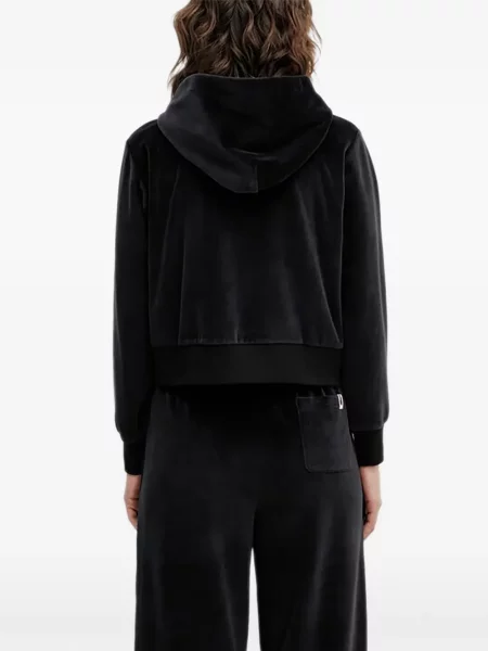 Hanorac cu glugă A Bathing Ape® cu autograf negru
