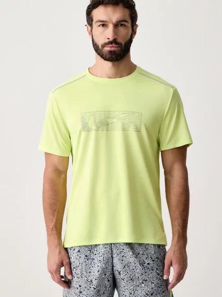 Nike T-shirt do biegania Miler UV Dri-FIT zielona