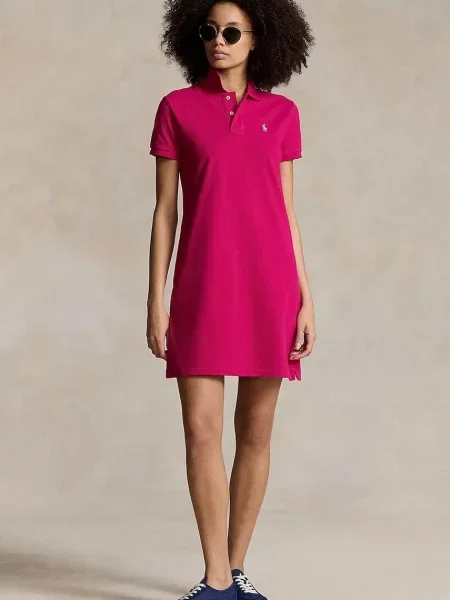 Polo Ralph Lauren rochie din roz