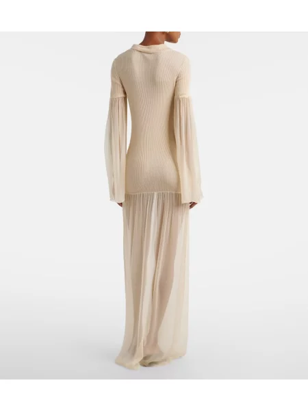 Rochie maxi Aya Muse bej