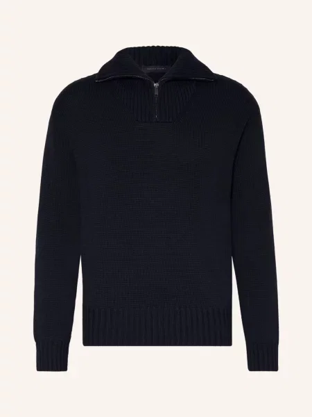 Daniele Fiesoli Sweter Typu Troyer blau