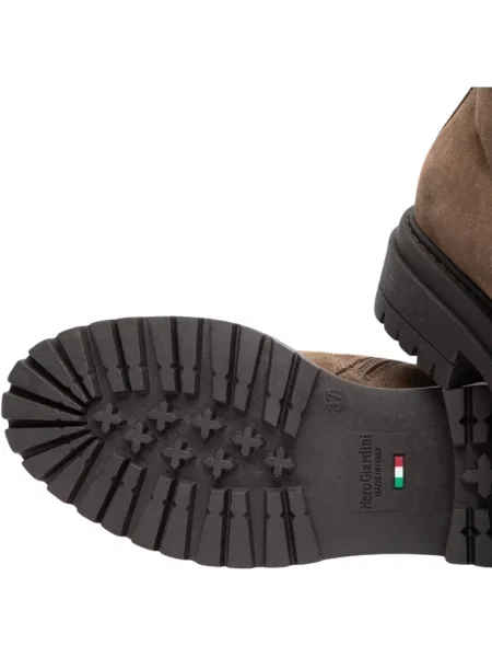 Pantofi Nerogiardini din velur maro