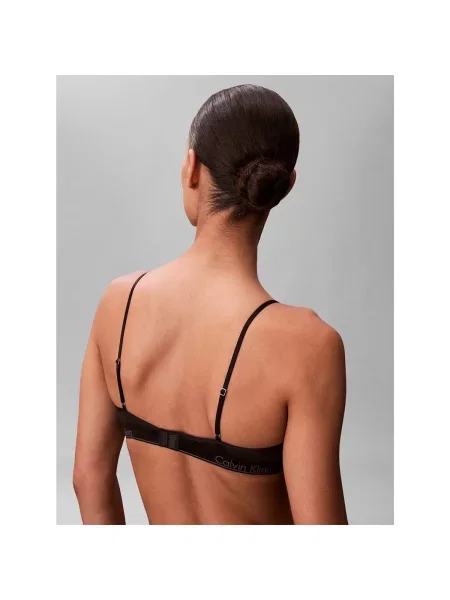 Bez podstave bralette Calvin Klein Jeans crna