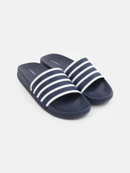 Sinsay Klapki granatowy