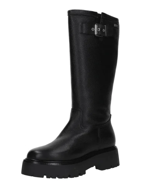 KARL LAGERFELD Zimske čizme Burly Biker crna