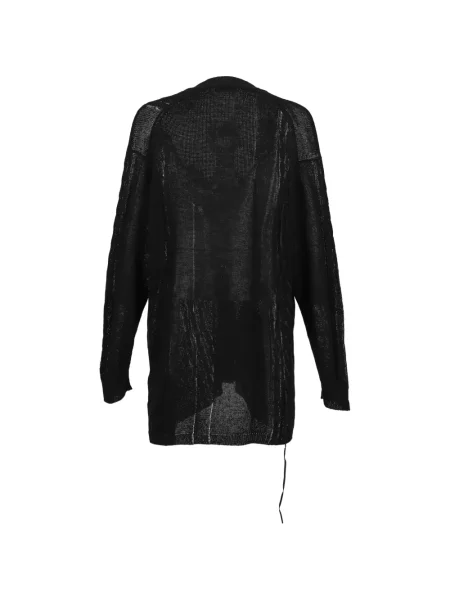Πλεκτή ζακέτα Yohji Yamamoto μαύρο