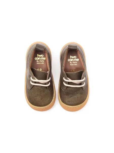 Buty do kostki dziecięce Pèpè brązowe
