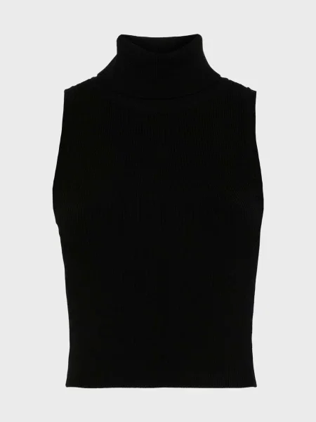 Укорочений топ Michael Kors чорний