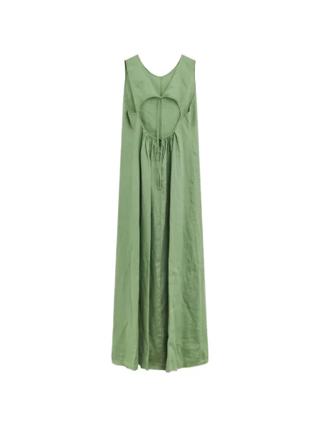 Rochie maxi Aspesi cu legături verde