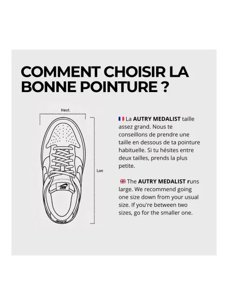 Pantofi Autry alb