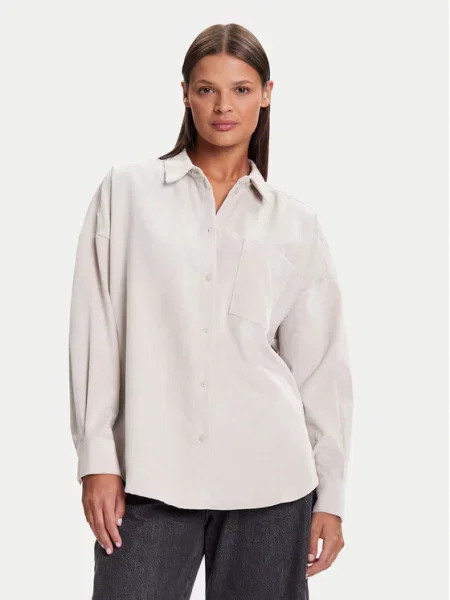 Vero Moda Srajca Sanne Oversize bež