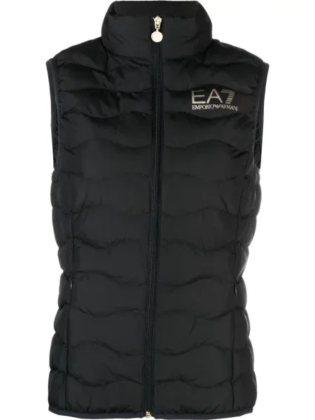Vestă Ea7 Emporio Armani negru